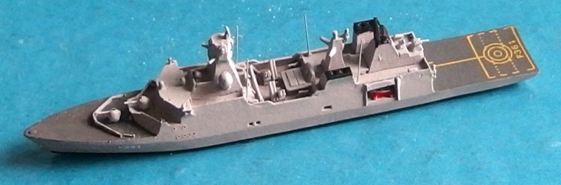 Frigate F 361 "Ivar Huitfeldt" (1 p.) DK 2017 Albatros ALK 601